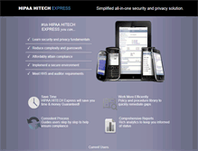 Tablet Screenshot of hipaahitechexpress.com